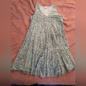 Calvin Klein green cotton dress